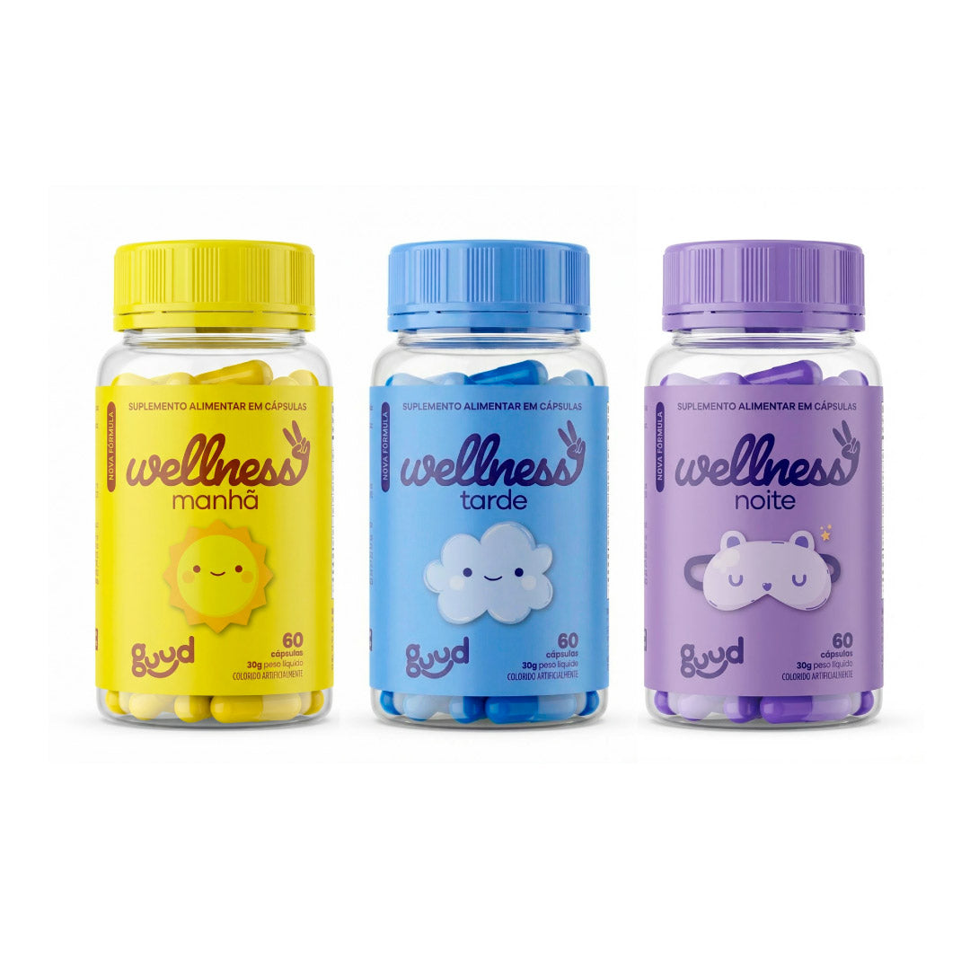 Kit Wellness | Manhã, Tarde e Noite